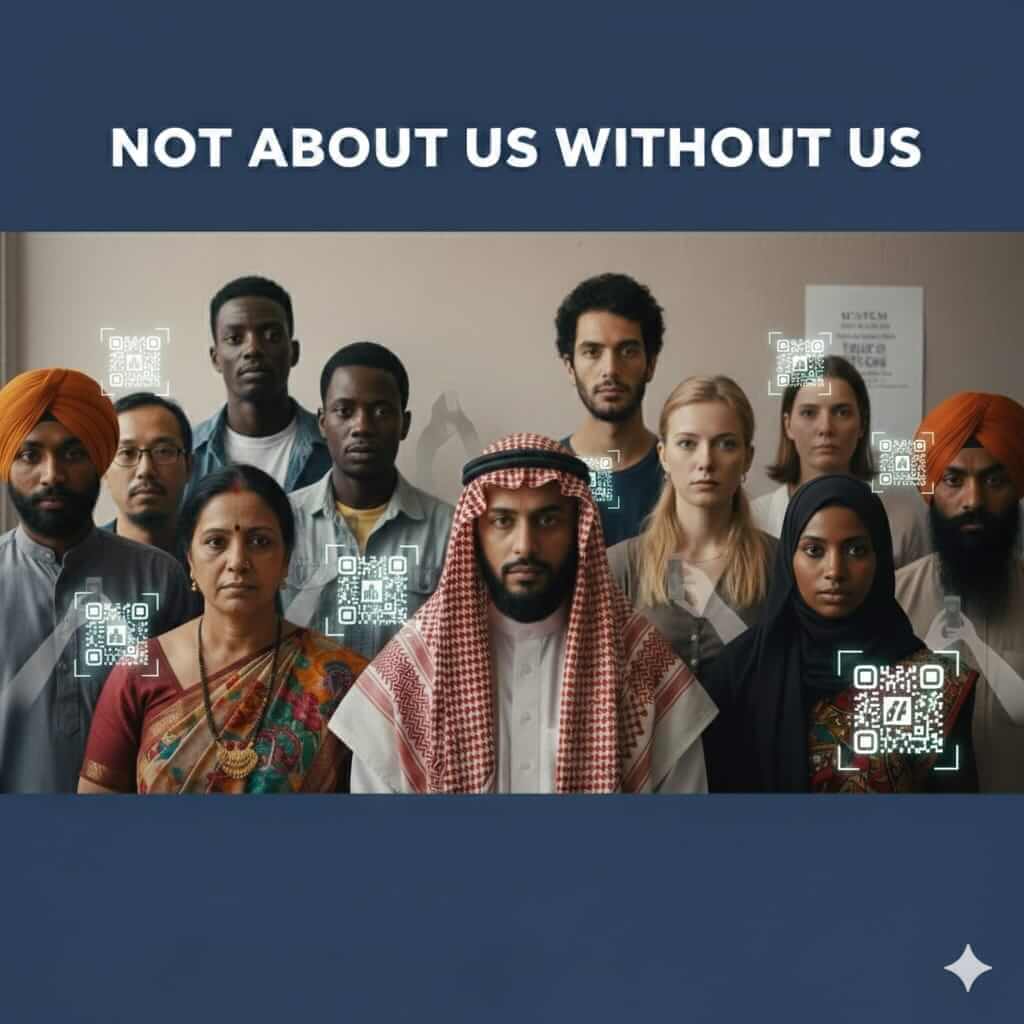 Volunteers planting a community garden